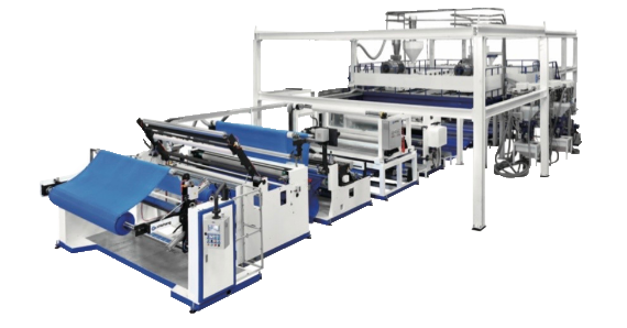 2.5M wide, 3-layer Air Bubble Film Extrusion Line (With 2 Unwinders)