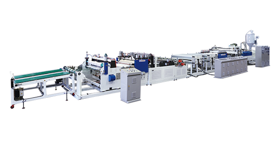 2400mm Wide , PP / PC Hollow Profile Sheet Extrusion Line
