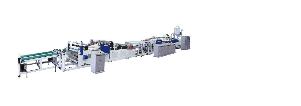 PP / PC Hollow Profile Sheet Extrusion Line