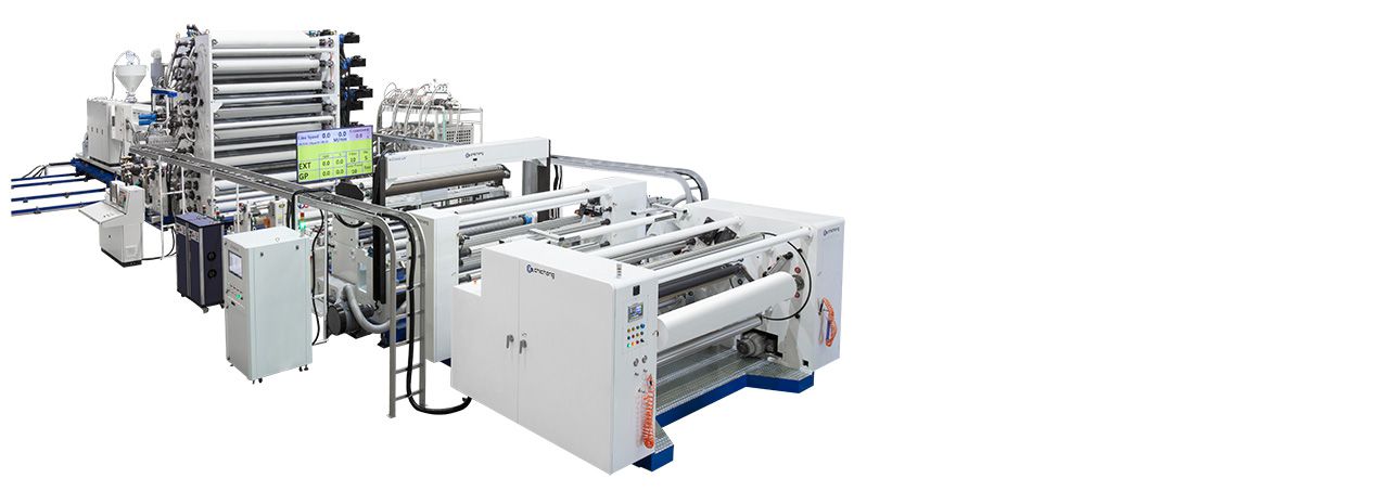 Automatic Cast PE Breathable Film Line.