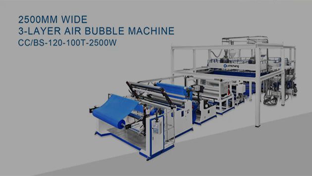 2500mm Wide, 3-layer Air Bubble Machine