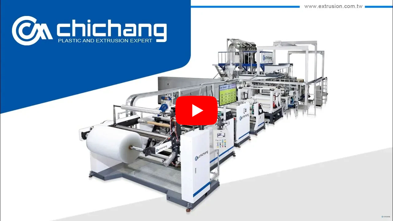 3-Layers Air Bubble Film Making Machine