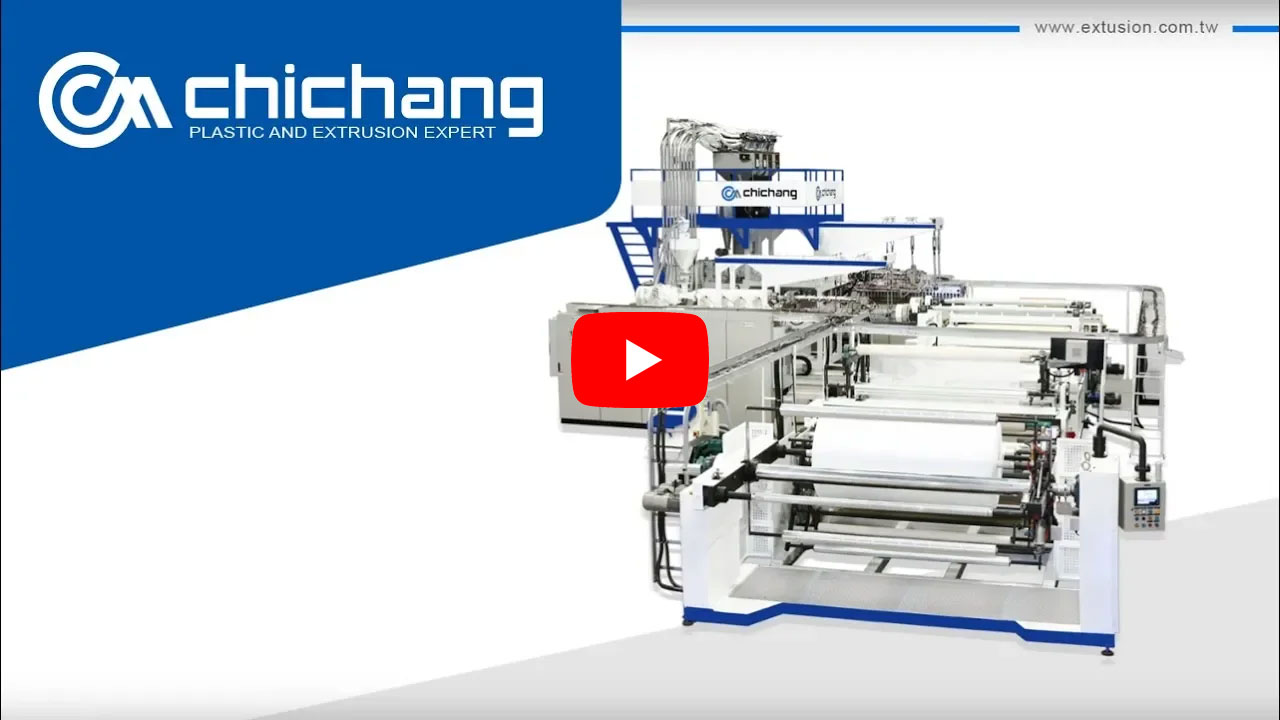 3-Layer Air Bubble Film Extrusion Line