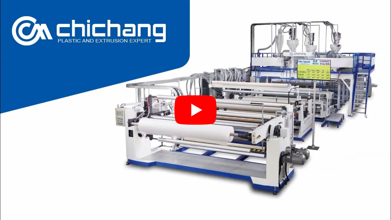 3 Layer Air Bubble Film Machine with 2700MM