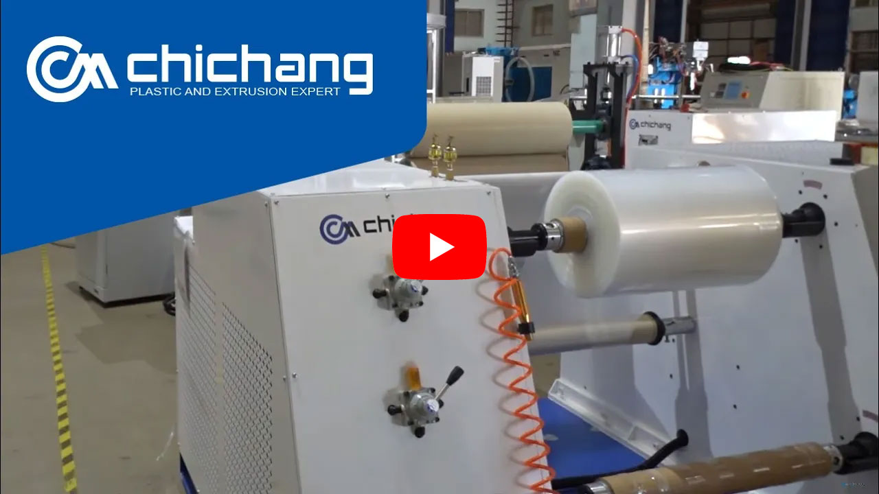 ldpe sheet extrusion line video
