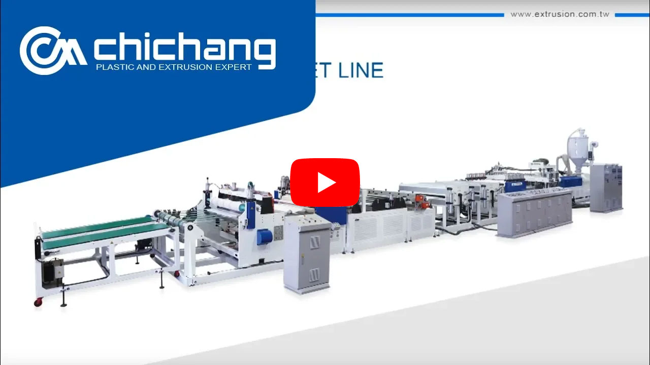 PP Hollow Sheet Extrusion Line