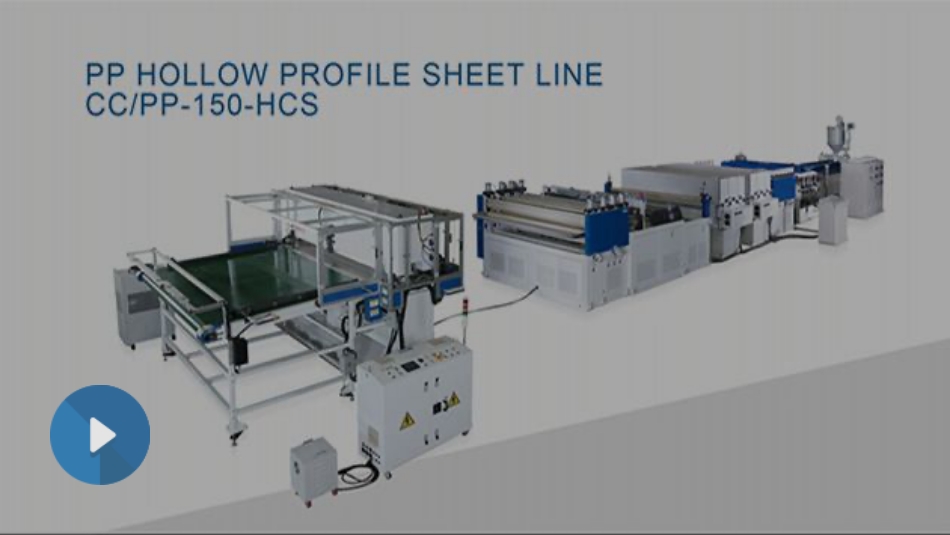 PP Hollow Profile Sheet Line