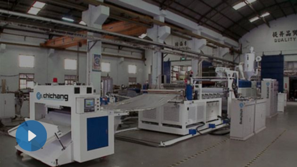 línea de extrusión para lámina