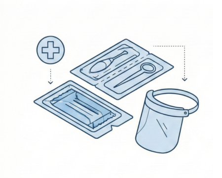 pet sheet for medical supplies