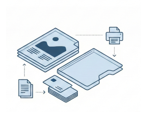 pet sheet for printing and stationery