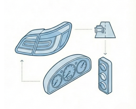 pmma sheet for Automotive & Transportation