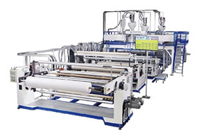 3 layer air bubble film extrusion line
