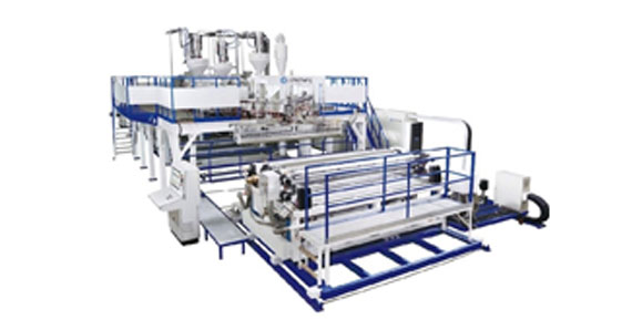 آلة فيلم فقاعات الهواء ثلاثية الطبقات بعرض 2700 مم