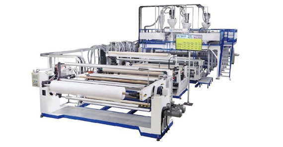 آلة فيلم فقاعات الهواء ثلاثية الطبقات بعرض 2700 مم