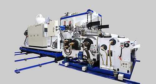 خط إنتاج غشاء PE قابل للتنفس بالصَب التلقائي