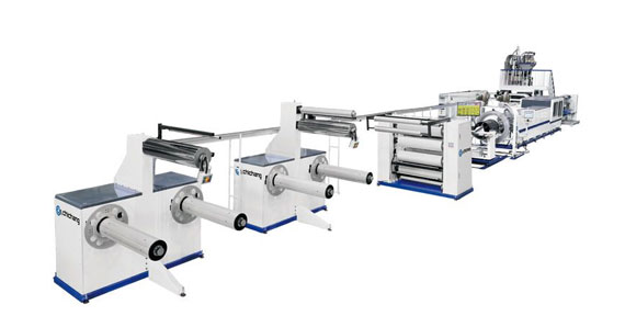 خط بثق صفائح رغوية من EPS