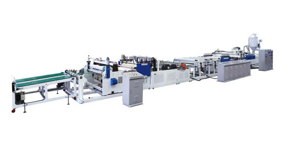 PP/PC خط بثق رقاقة شكل جانبي مجوف